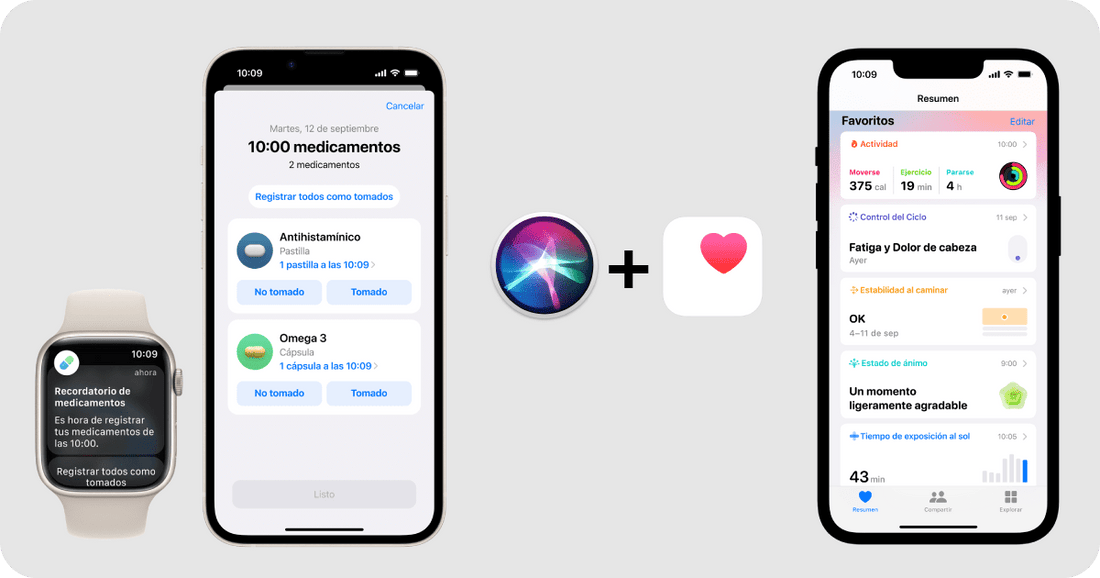 Siri + Salud