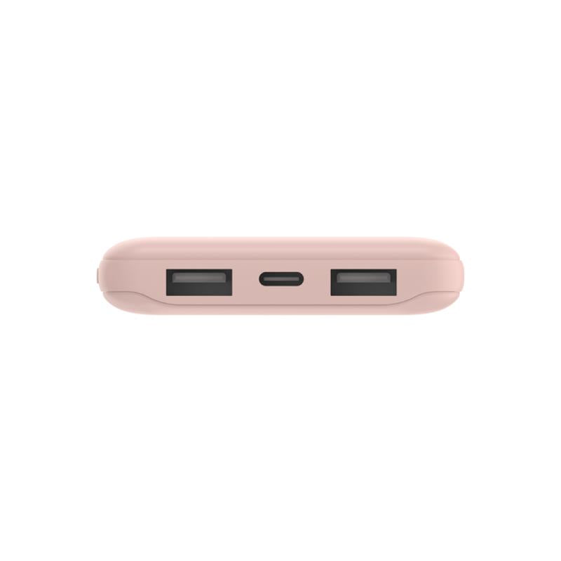 Batería Belkin 10,000 mAh USB-A a USB-C 15W - Rosado