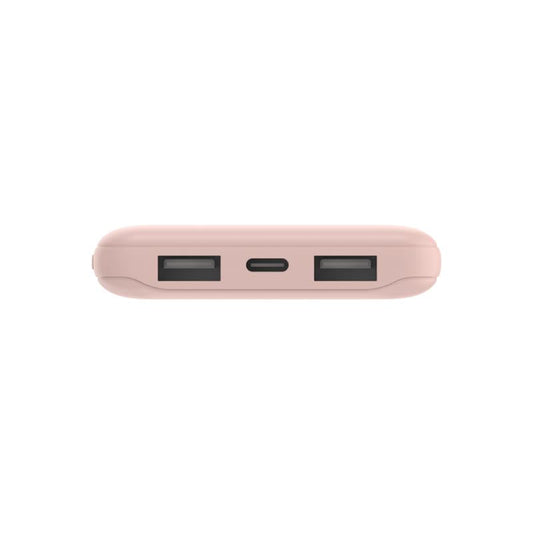 Batería Belkin 10,000 mAh USB-A a USB-C 15W - Rosado