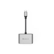 Adaptador USB-C a HDMI 4K y VGA