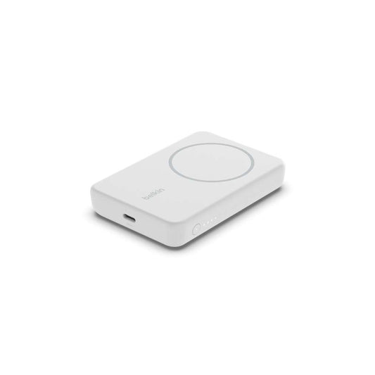 Batería Belkin 5,000 mAh externa con MagSafe - Blanco