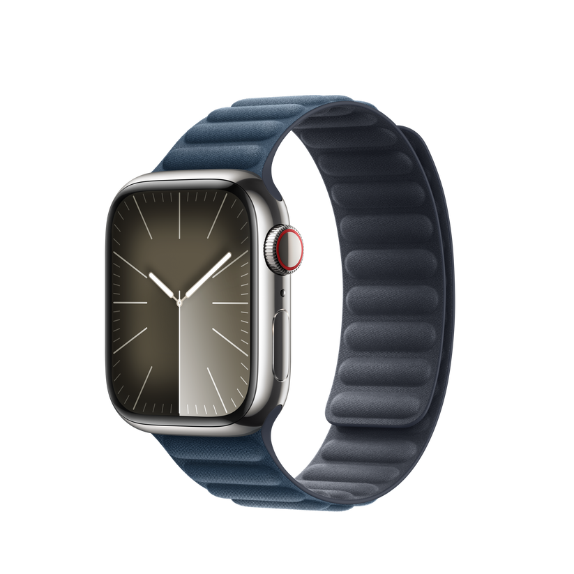 Correa de eslabones magnéticos azul pacífico para caja de 41 mm - M/L