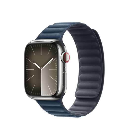 Correa de eslabones magnéticos azul pacífico para caja de 41 mm - M/L