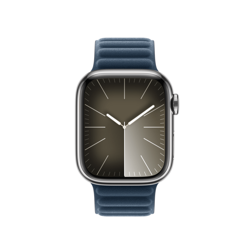 Correa de eslabones magnéticos azul pacífico para caja de 41 mm - M/L