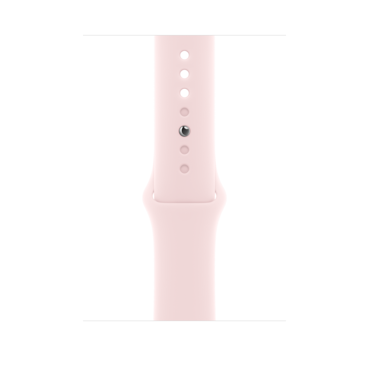 Correa deportiva rosa claro para caja de 45 mm - S/M