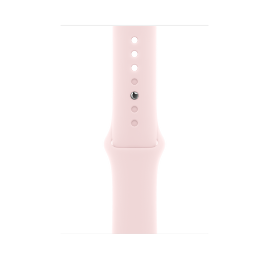 Correa deportiva rosa claro para caja de 45 mm - S/M