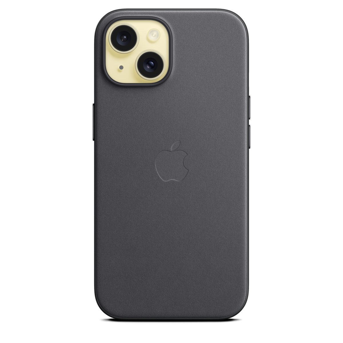 Funda de FineWoven con MagSafe para el iPhone 15 - Negro