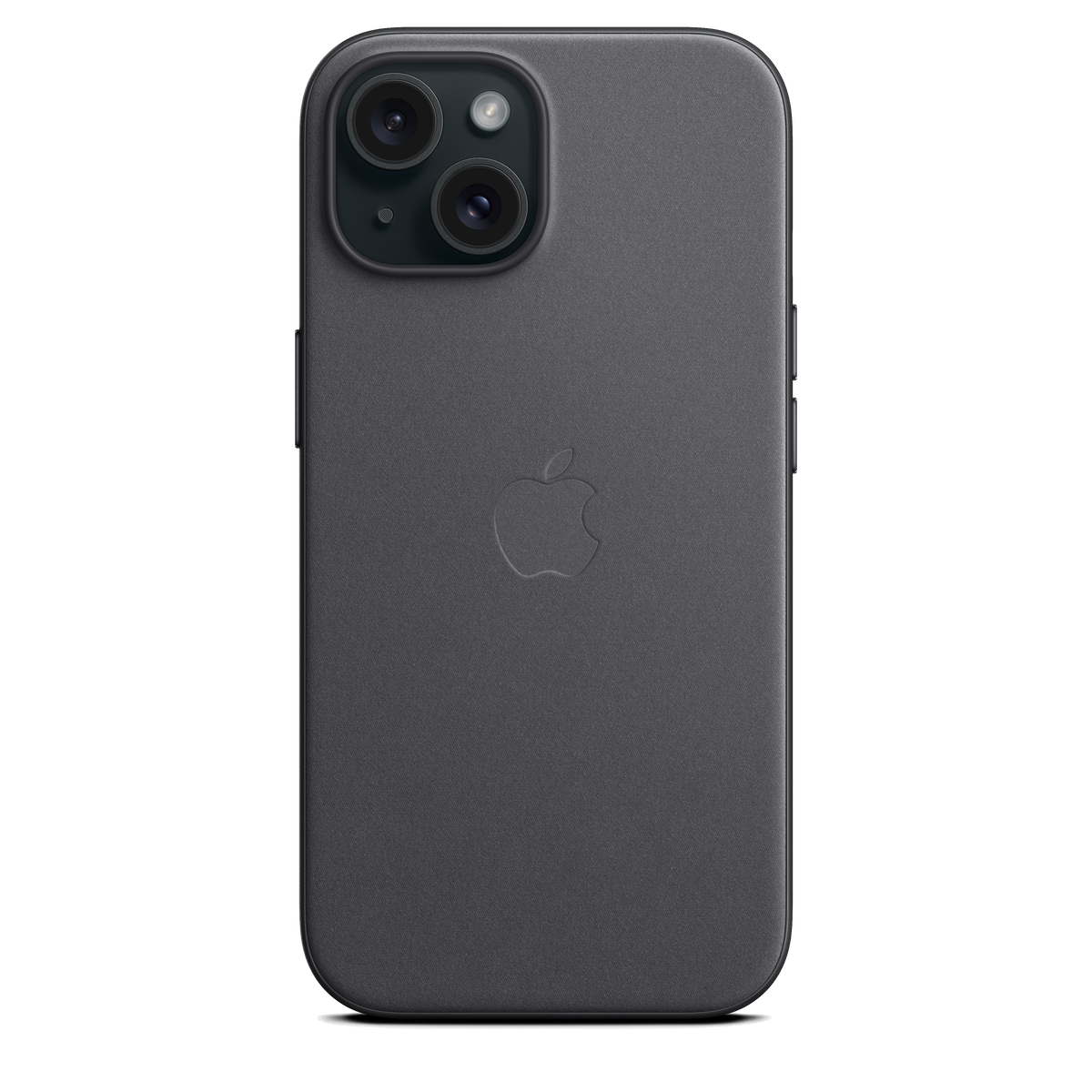 Funda de FineWoven con MagSafe para el iPhone 15 - Negro