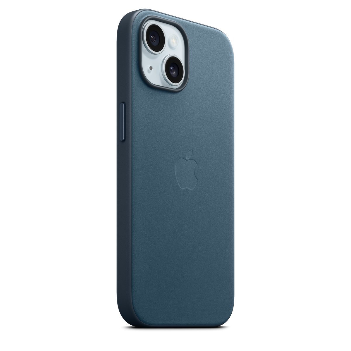 Funda de FineWoven con MagSafe para el iPhone 15 - Azul pacífico