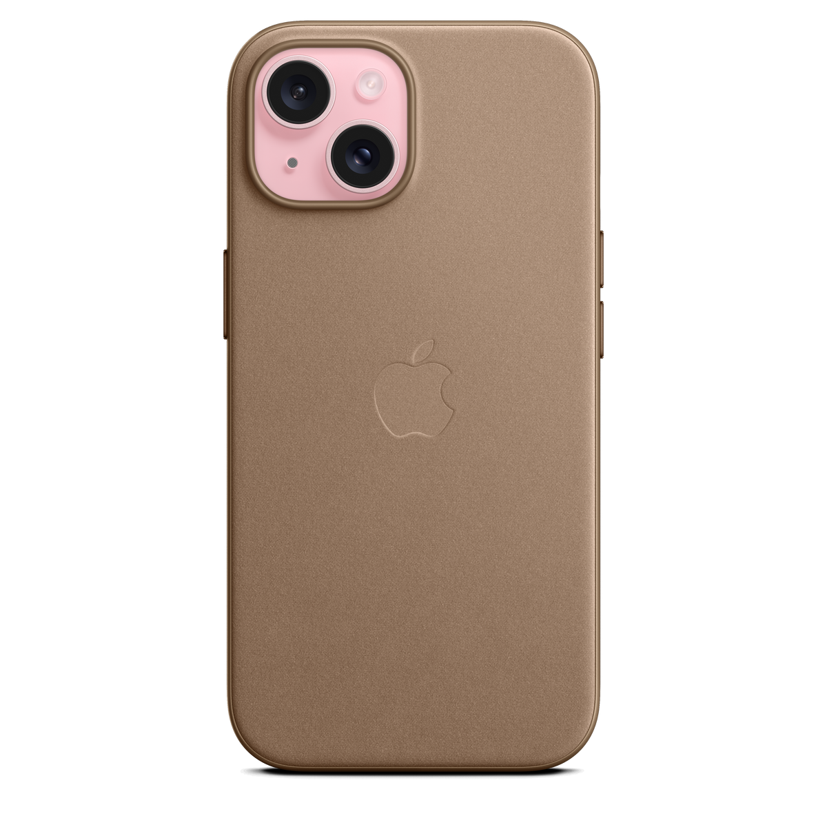 Funda de FineWoven con MagSafe para el iPhone 15 - Color visón