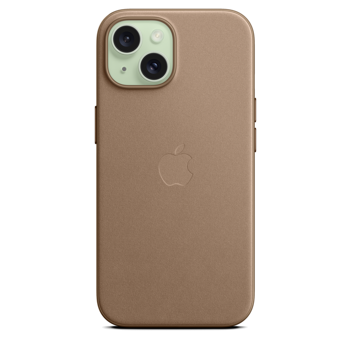 Funda de FineWoven con MagSafe para el iPhone 15 - Color visón