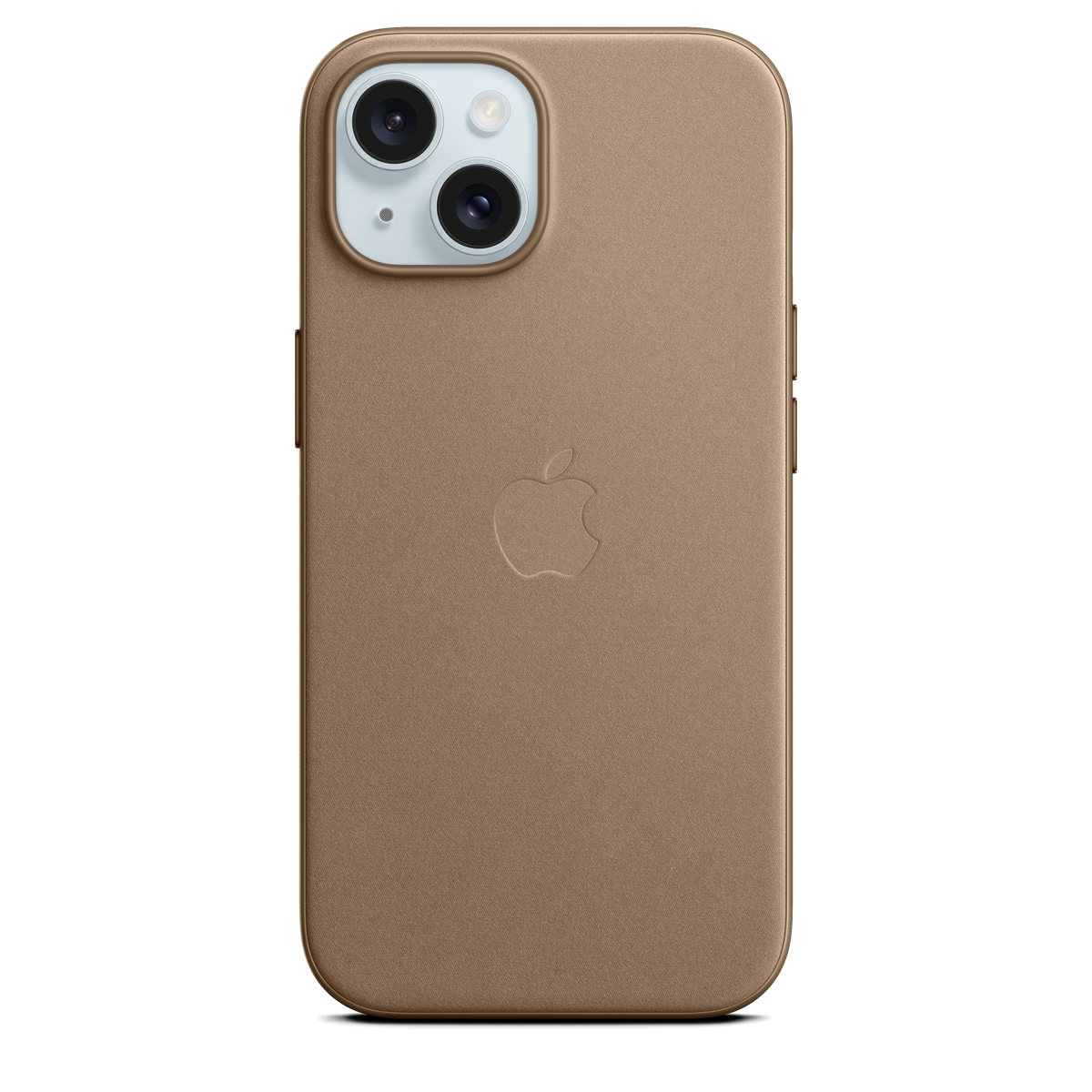 Funda de FineWoven con MagSafe para el iPhone 15 - Color visón