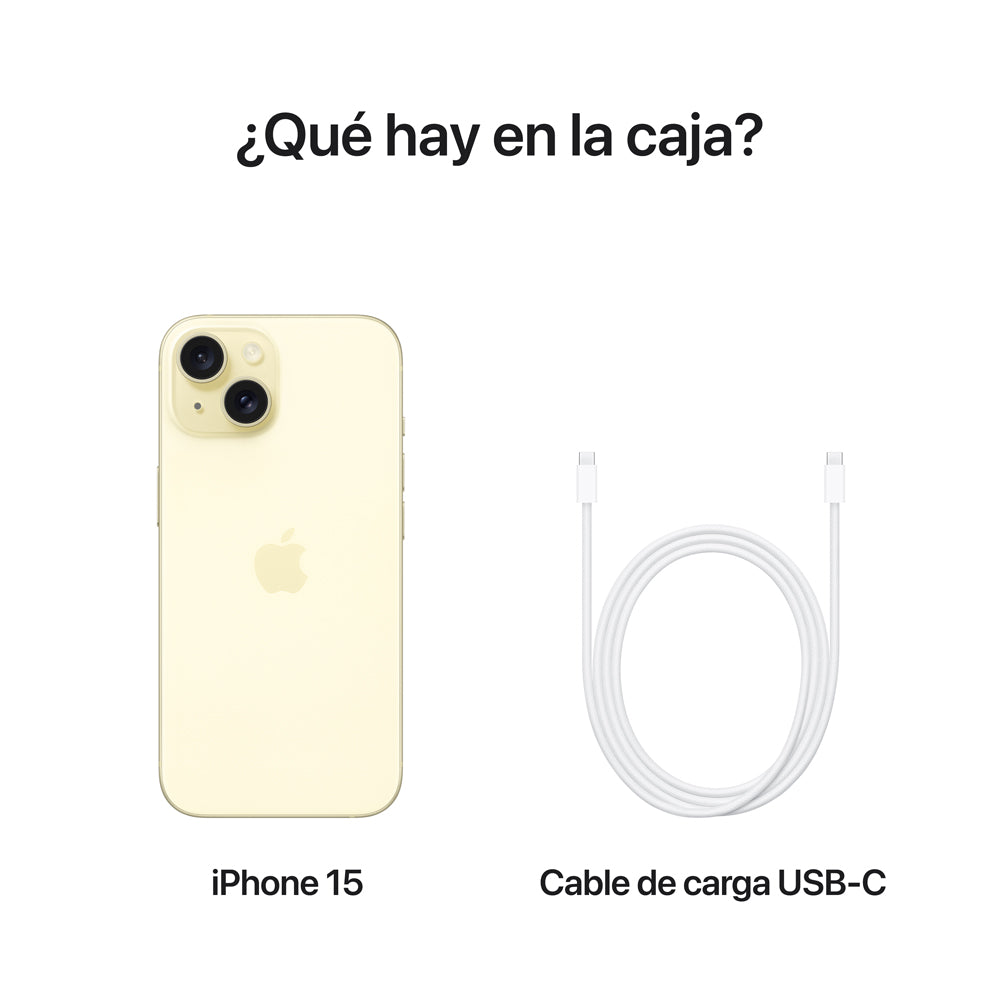 iPhone 15 128 GB Amarillo