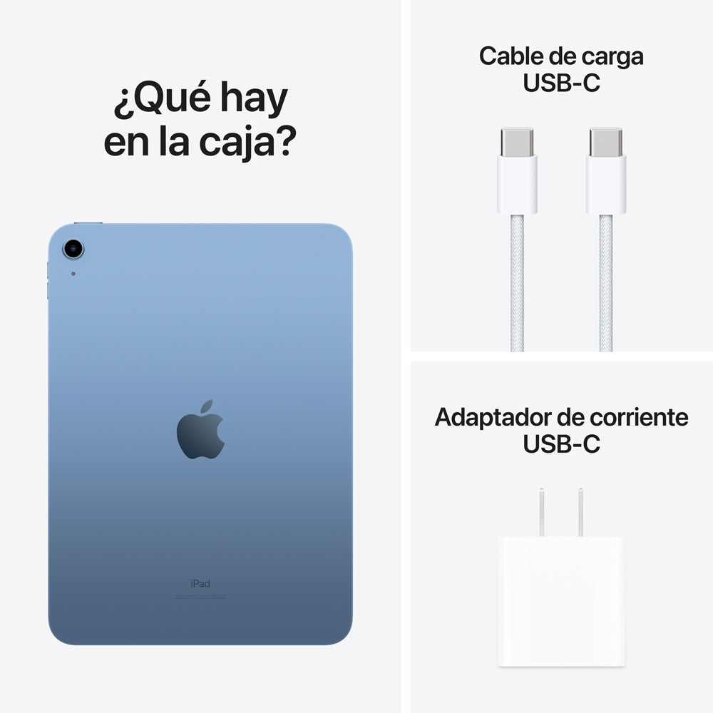 iPad de 10,9 pulgadas Wi-Fi 256 GB - Azul (10.ª generación)