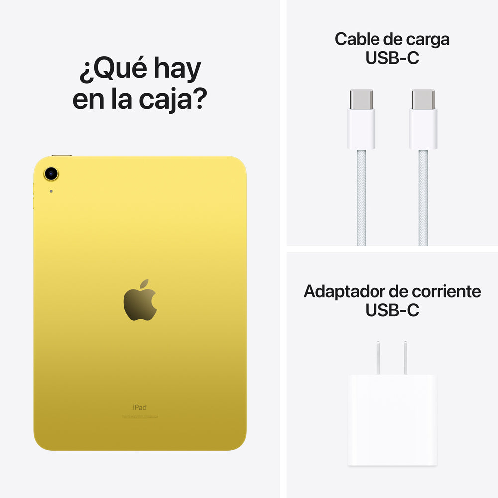 iPad de 10,9 pulgadas Wi-Fi 64 GB - Amarillo (10.ª generación)