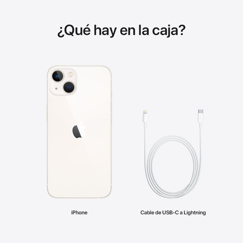 iPhone 13 128 GB Blanco estrella