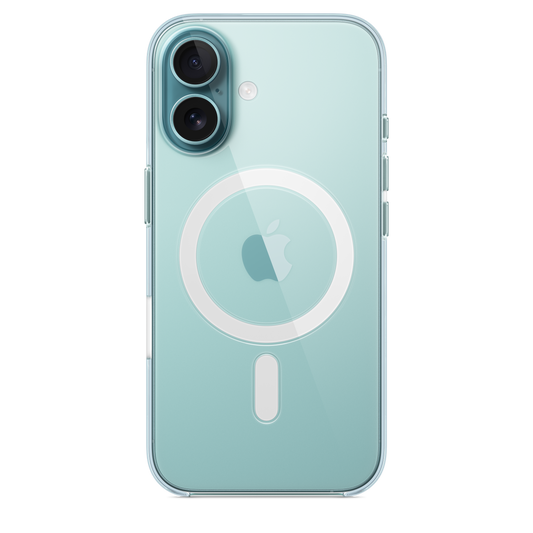 Funda transparente con MagSafe para el iPhone 16
