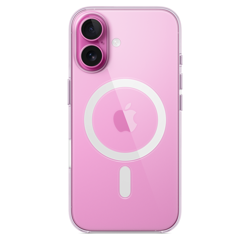 Funda transparente con MagSafe para el iPhone 16