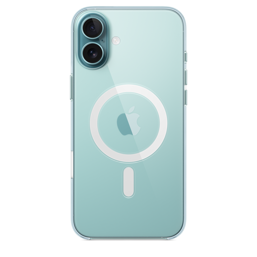 Funda transparente con MagSafe para el iPhone 16 Plus