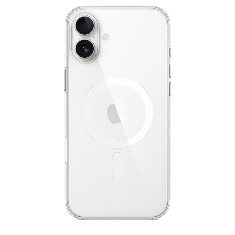 Funda transparente con MagSafe para el iPhone 16 Plus