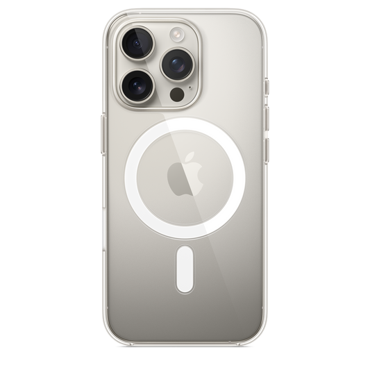 Funda transparente con MagSafe para el iPhone 16 Pro