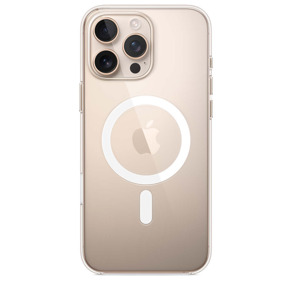 Funda transparente con MagSafe para el iPhone 16 Pro Max