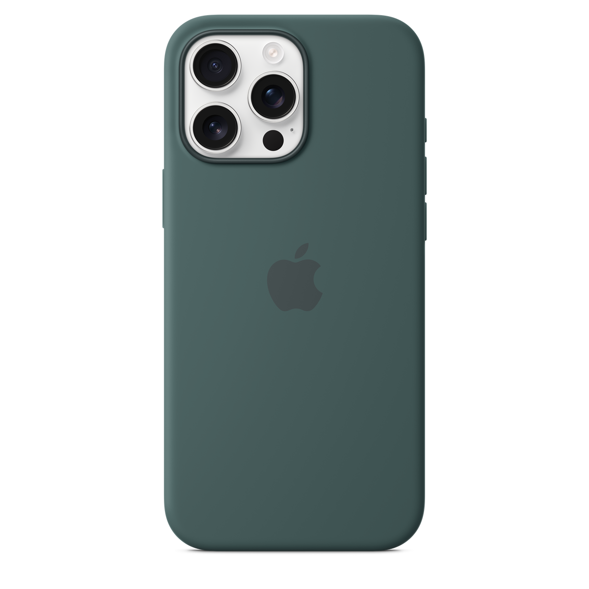 Funda de silicón con MagSafe para el iPhone 16 Pro Max - Verde lago
