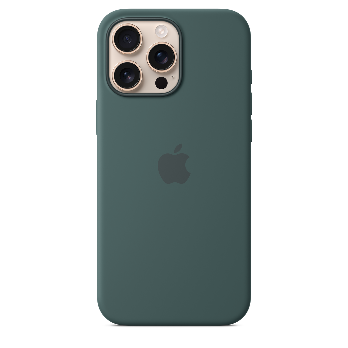 Funda de silicón con MagSafe para el iPhone 16 Pro Max - Verde lago
