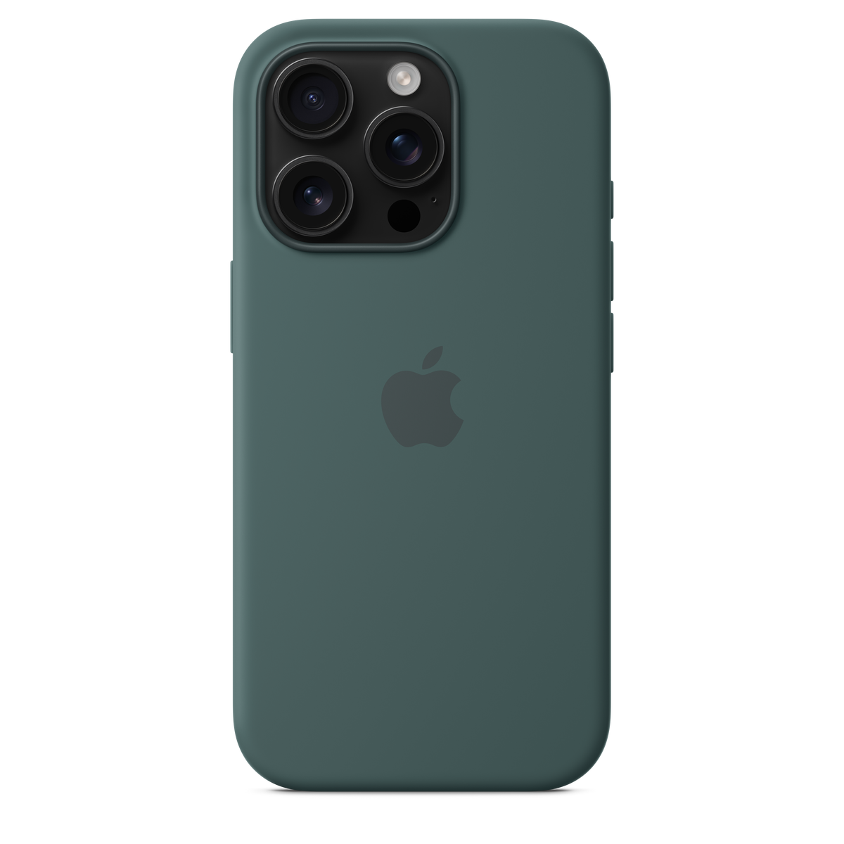 Funda de silicón con MagSafe para el iPhone 16 Pro - Verde lago