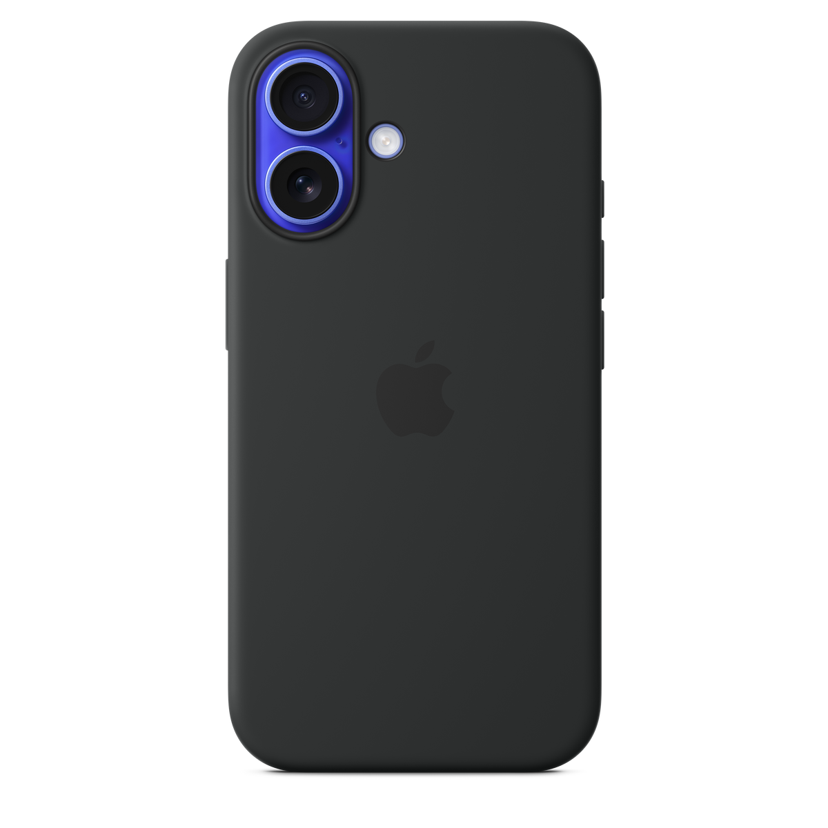 Funda de silicón con MagSafe para el iPhone 16 - Negro