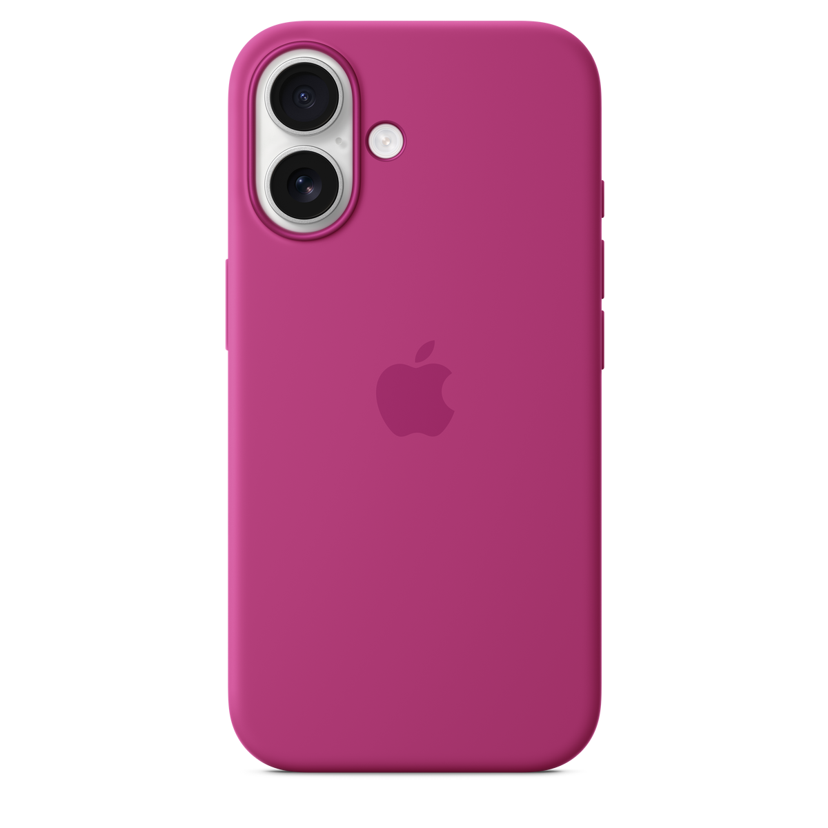Funda de silicón con MagSafe para el iPhone 16 - Fucsia