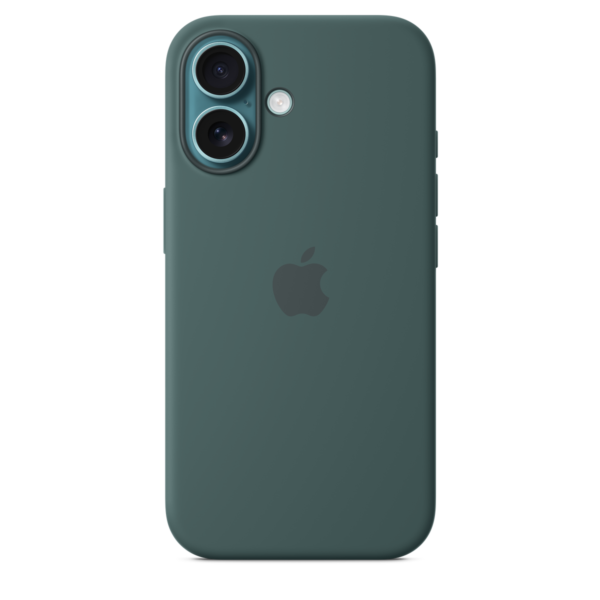 Funda de silicón con MagSafe para el iPhone 16 - Verde lago