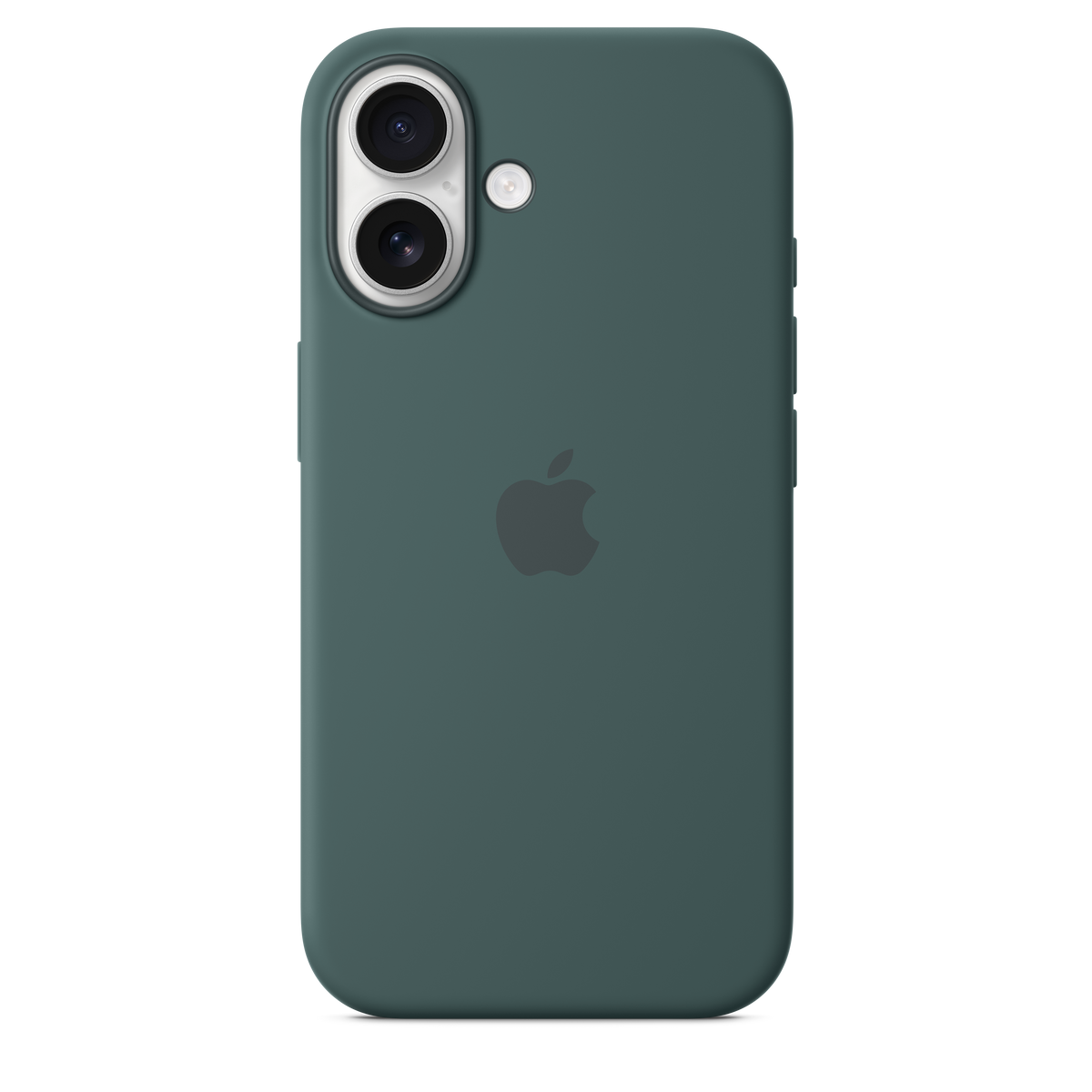 Funda de silicón con MagSafe para el iPhone 16 - Verde lago