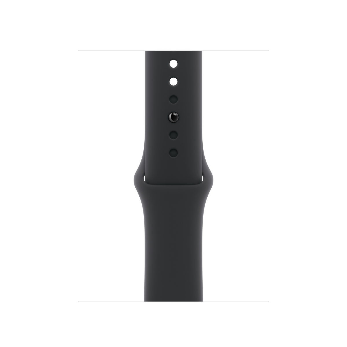 Correa deportiva negra para caja de 42 mm - M/L