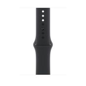 Correa deportiva negra para caja de 46 mm - M/L
