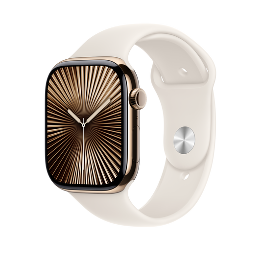 Correa deportiva blanco estelar para caja de 46 mm - S/M