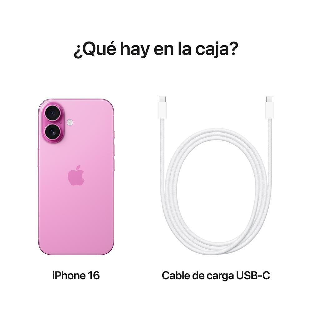 iPhone 16 256 GB Rosa