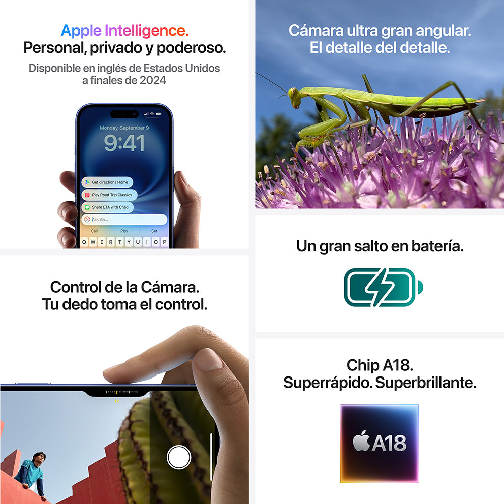 iPhone 16 Plus 128 GB Rosa
