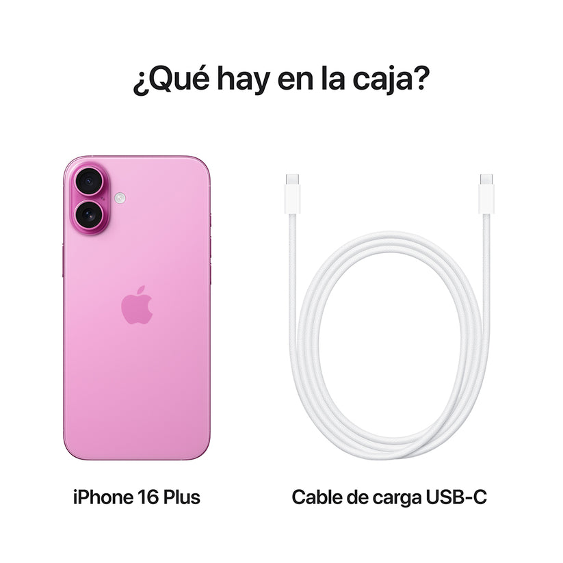 iPhone 16 Plus 128 GB Rosa