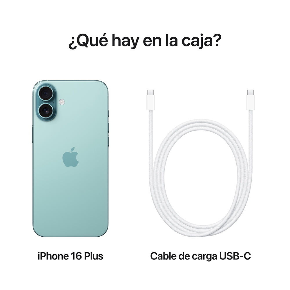 iPhone 16 Plus 512 GB Verde azulado