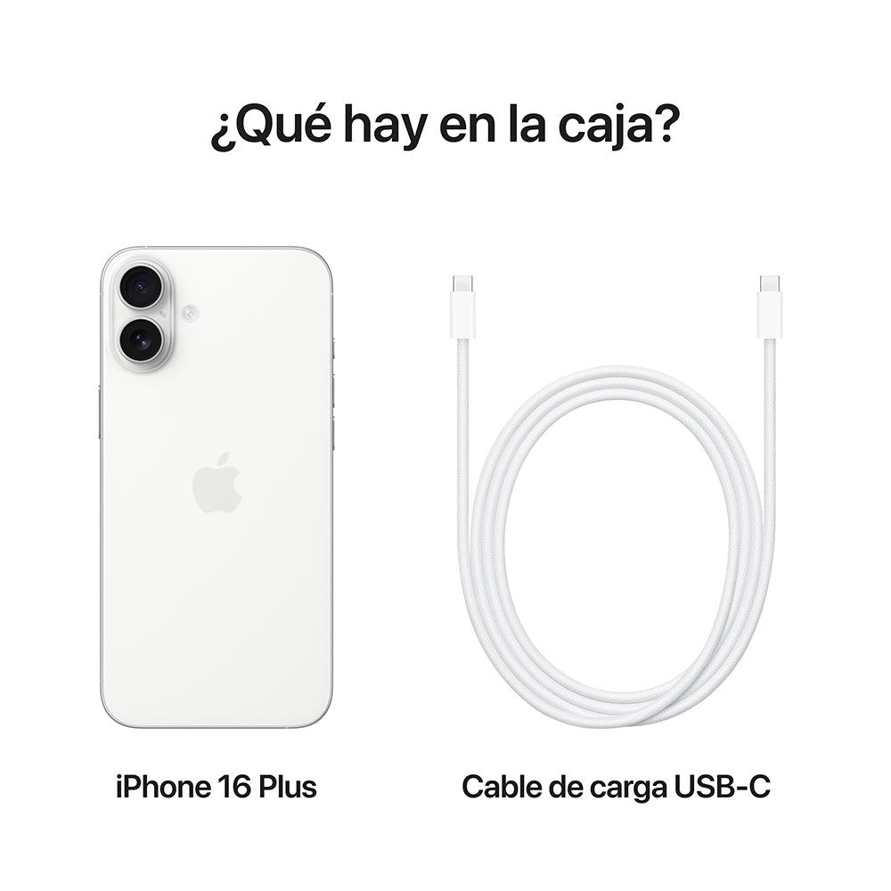 iPhone 16 Plus 512 GB Blanco