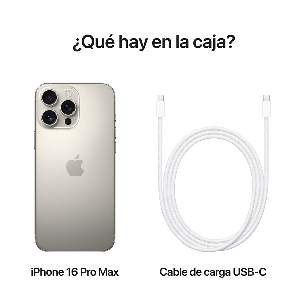 iPhone 16 Pro Max 1 TB Titanio natural