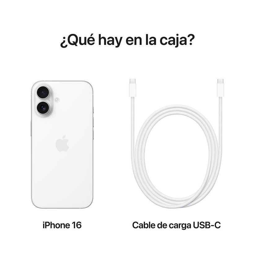 iPhone 16 128 GB Blanco