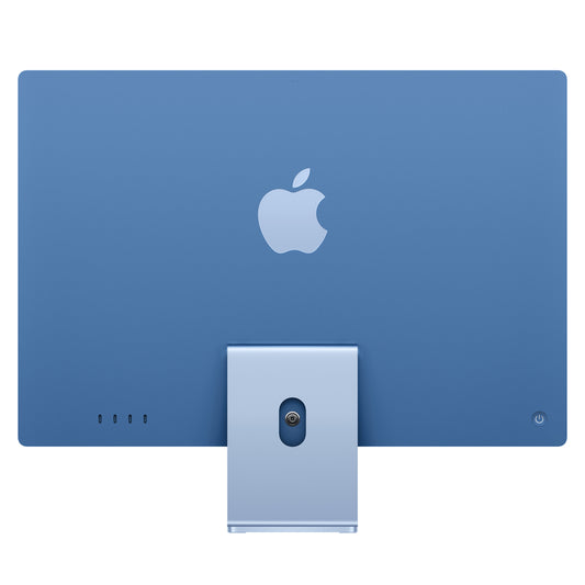 iMac con pantalla Retina 4,5K de 24 pulgadas: Chip M4 de Apple con CPU de 10 núcleos y GPU de 10 núcleos, 256 GB SSD - Azul