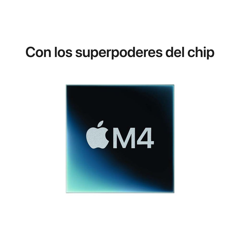 MacBook Pro de 14 pulgadas: Chip M4 de Apple con CPU de 10 núcleos y GPU de 10 núcleos, 512 GB SSD - Plata