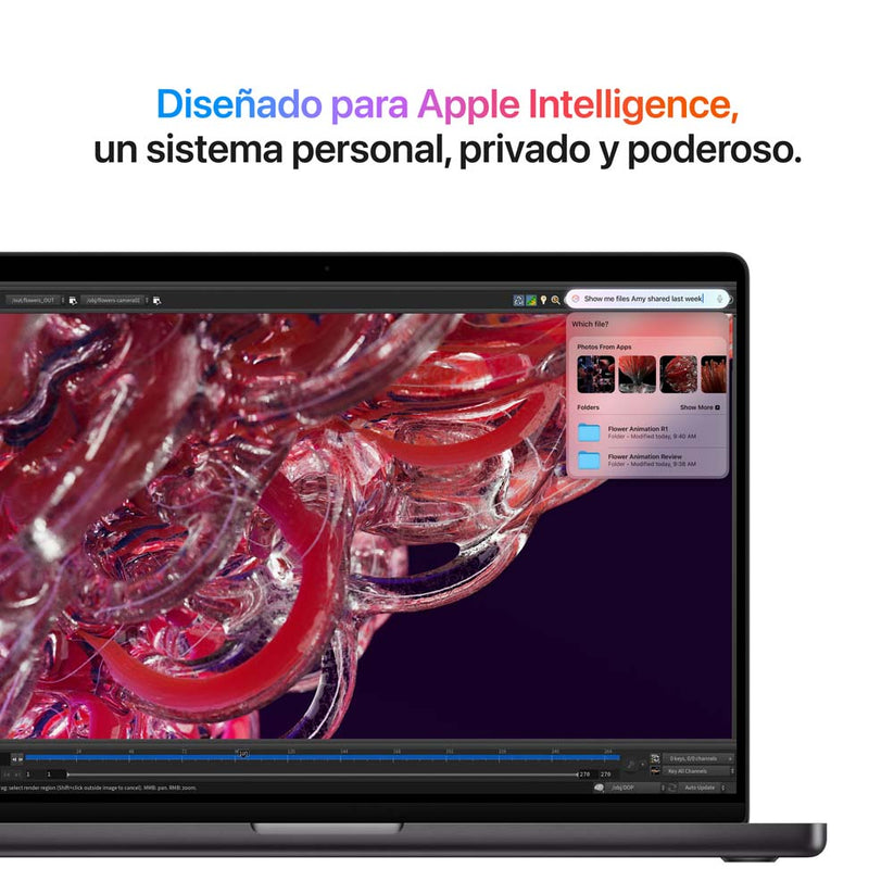MacBook Pro de 16 pulgadas: Chip M4 Pro de Apple con CPU de 14 núcleos y GPU de 20 núcleos, 512 GB SSD - Plata