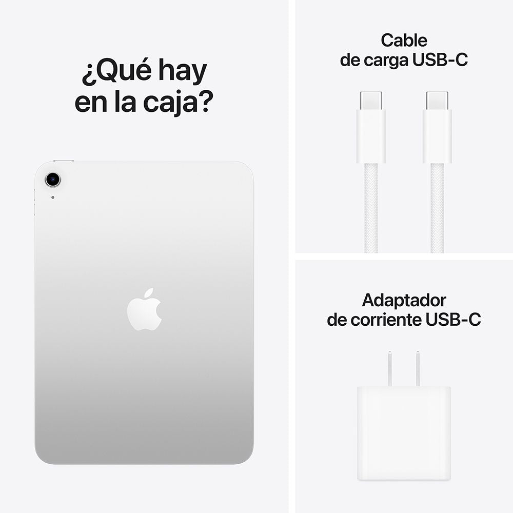 iPad Wi-Fi 512 GB - Plata (A16)