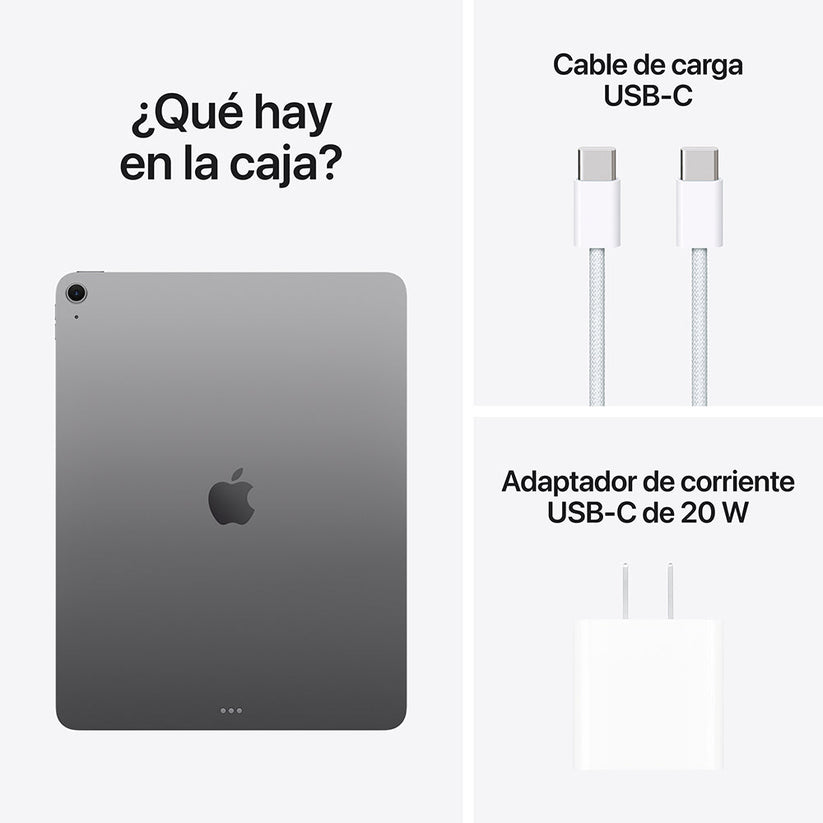 iPad Air de 11 pulgadas Wi-Fi 128 GB - Gris espacial (M3)