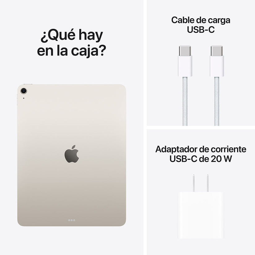 iPad Air de 11 pulgadas Wi-Fi 1 TB - Blanco estrella (M3)