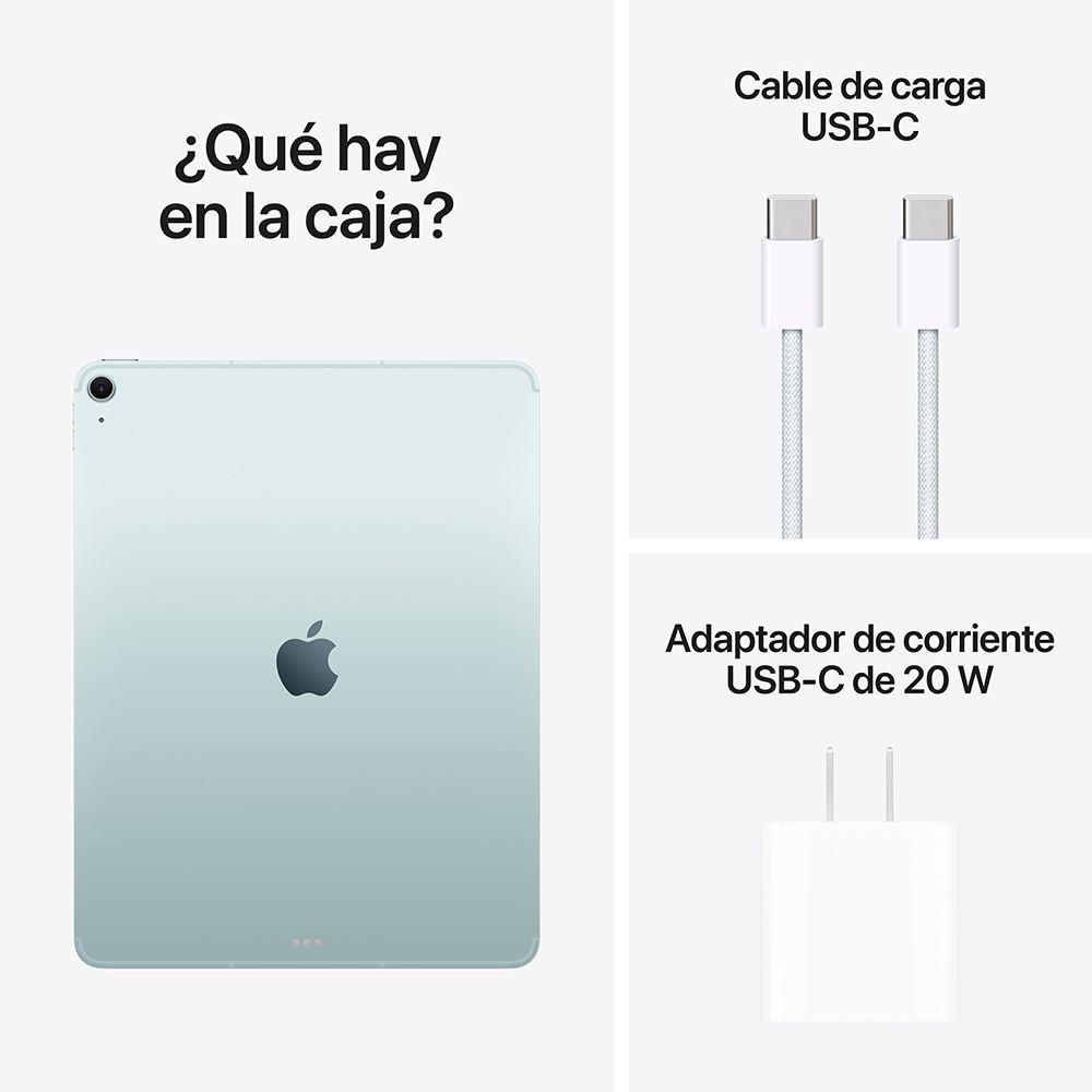 iPad Air de 13 pulgadas Wi-Fi + Cellular 1 TB - Azul (M3)